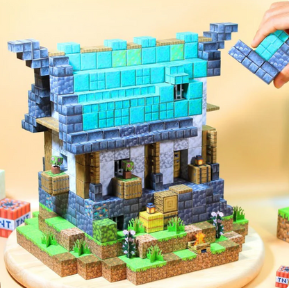 Mitä jos lapsesi voisi luoda oman, pikselöidyn maailmansa... ilman näyttöä? 🎮✨