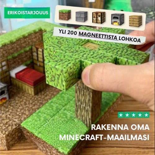 Mitä jos lapsesi voisi luoda oman, pikselöidyn maailmansa... ilman näyttöä? 🎮✨